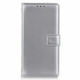 Custodia in pelle Samsung Galaxy M33 5G Stile Semplice In Pelle