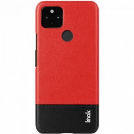 Cover Google Pixel 5 Imak Serie Ruiyi Effetto Pelle