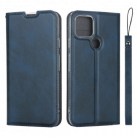 Folio Cover Google Pixel 5 Custodia in pelle Ultra Finezza