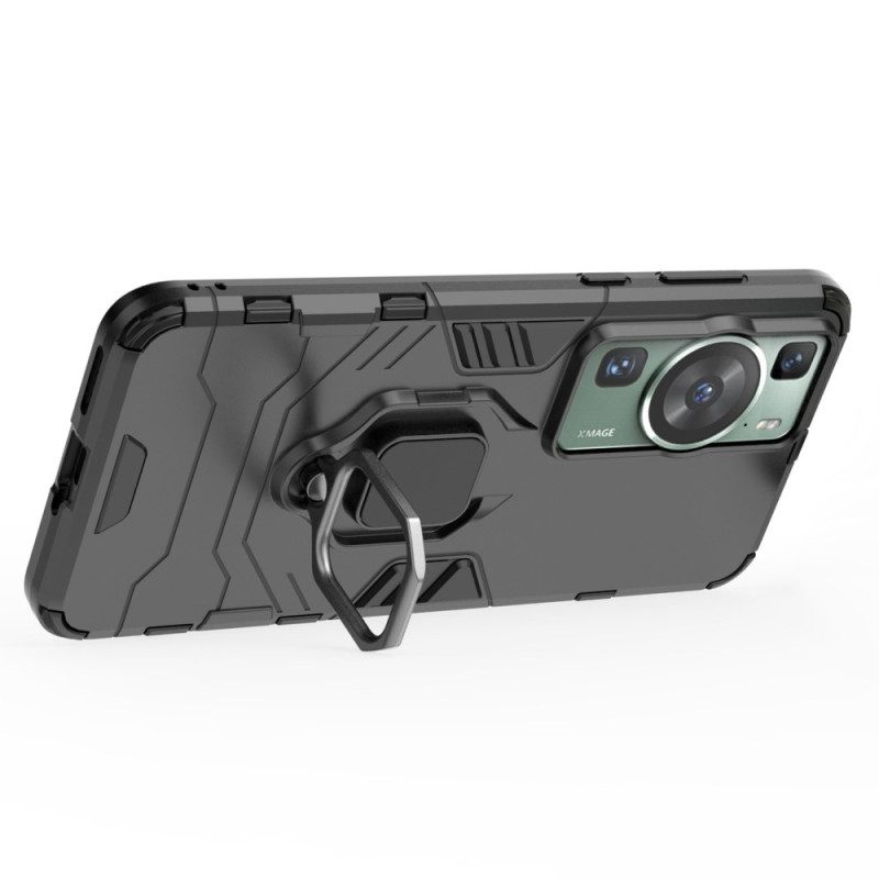Cover Huawei P60 Pro Anello Resistente