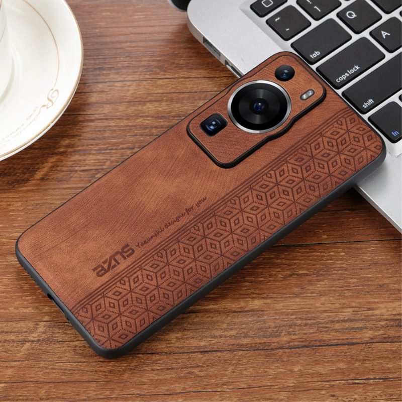 Cover Huawei P60 Pro Azns Effetto Pelle