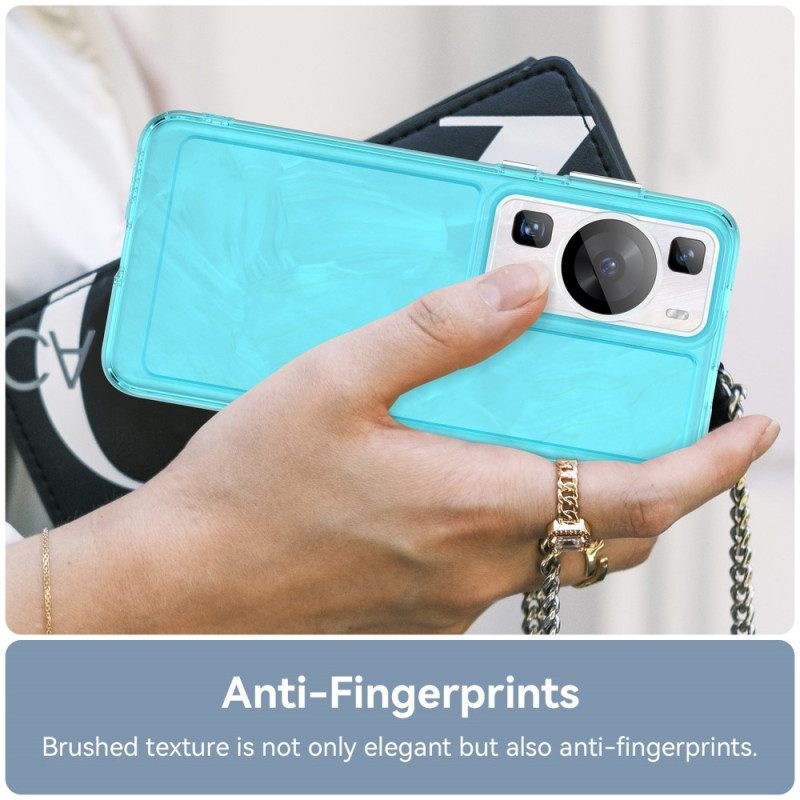 Cover Huawei P60 Pro Serie Candy Trasparente