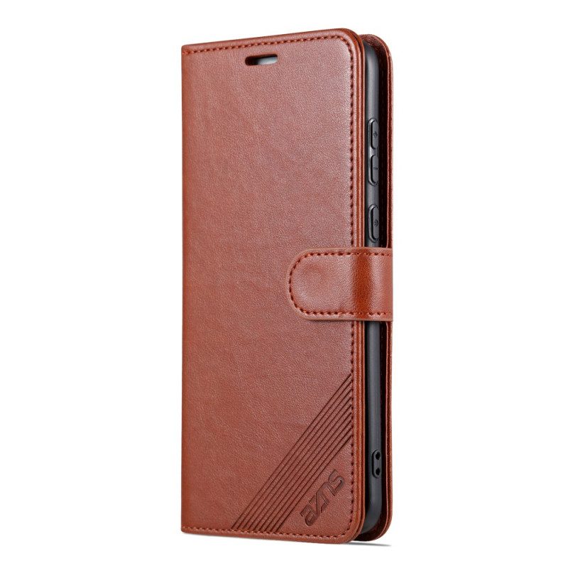 Custodia in pelle Huawei P60 Pro Azns Effetto Pelle