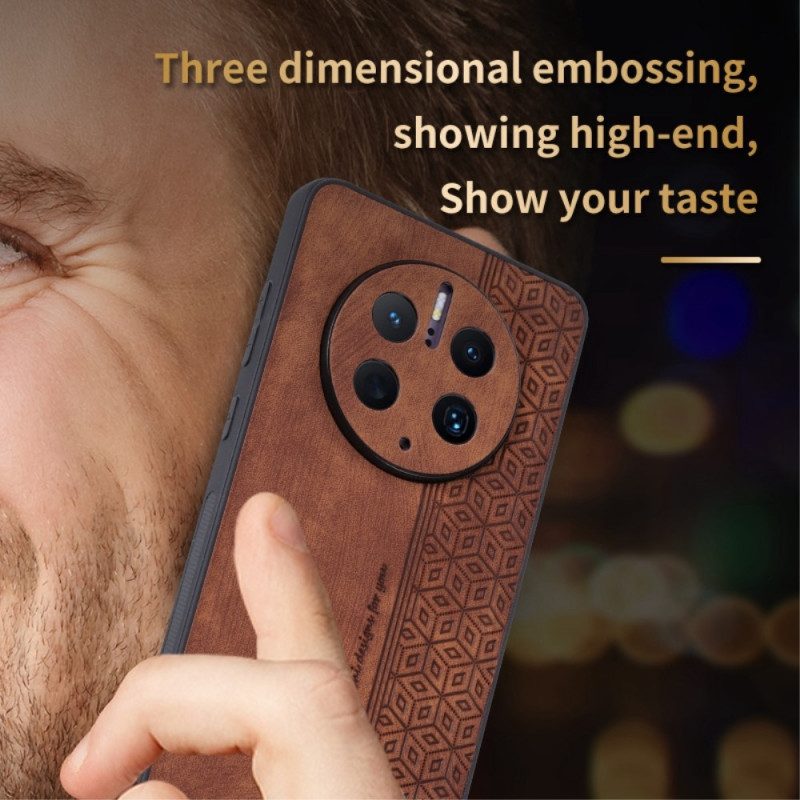 Cover Huawei Mate 50 Pro Azns Effetto Pelle