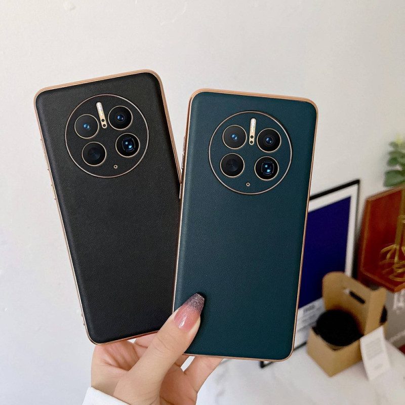 Cover Huawei Mate 50 Pro Colore Vera Pelle