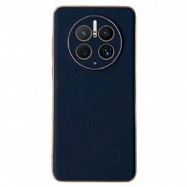 Cover Huawei Mate 50 Pro Eleganza In Vera Pelle
