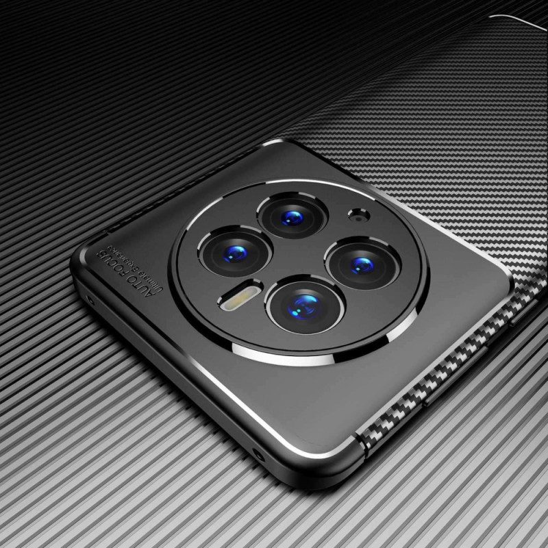 Cover Huawei Mate 50 Pro Fibra Di Carbonio Flessibile