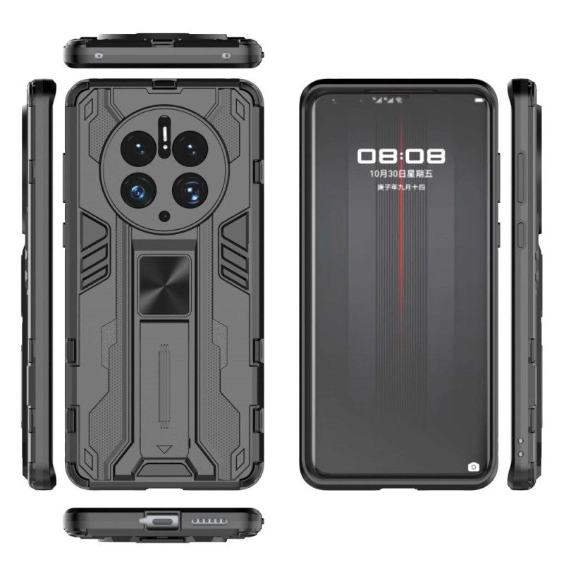 Cover Huawei Mate 50 Pro Supporto Rimovibile Verticale E Orizzontale