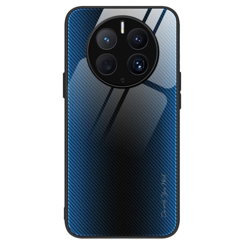 Cover Huawei Mate 50 Pro Vetro Temperato In Fibra Di Carbonio