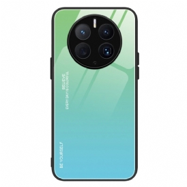 Cover Huawei Mate 50 Pro Vetro Temperato Sii Te Stesso