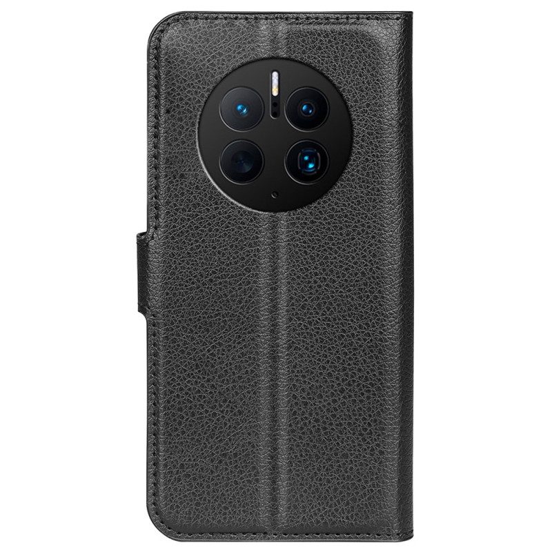 Custodia in pelle Huawei Mate 50 Pro Classico