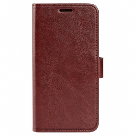 Custodia in pelle Huawei Mate 50 Pro Classico Retrò