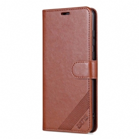 Folio Cover Huawei Mate 50 Pro Azns Effetto Pelle
