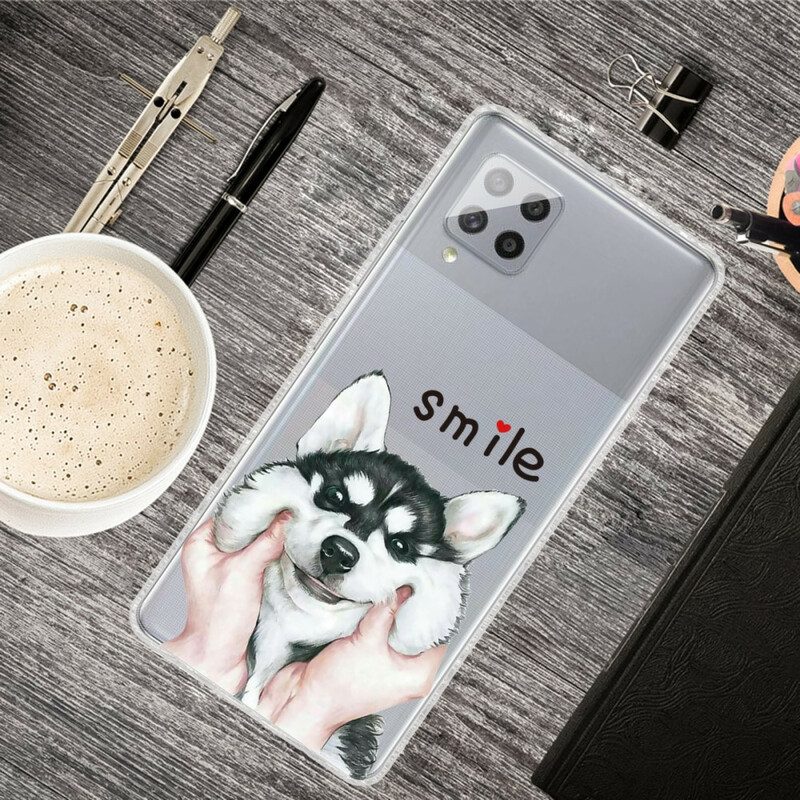 Cover Samsung Galaxy A42 5G Cane Sorridente