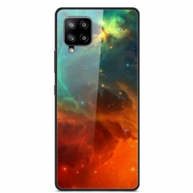 Cover Samsung Galaxy A42 5G Cielo Rosso E Verde