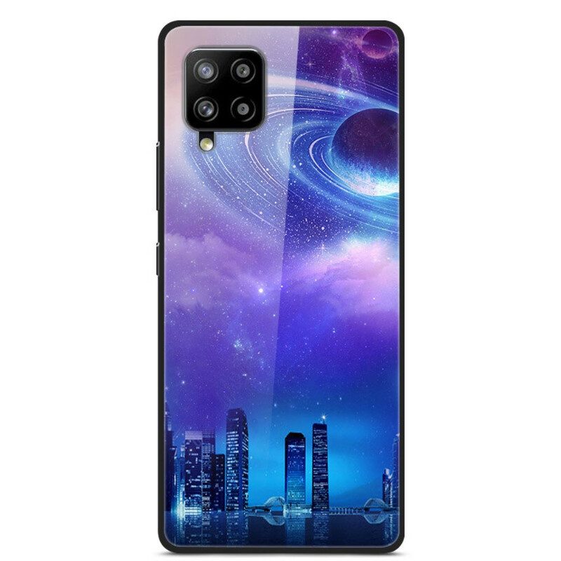 Cover Samsung Galaxy A42 5G Città Di Vetro E Silicone