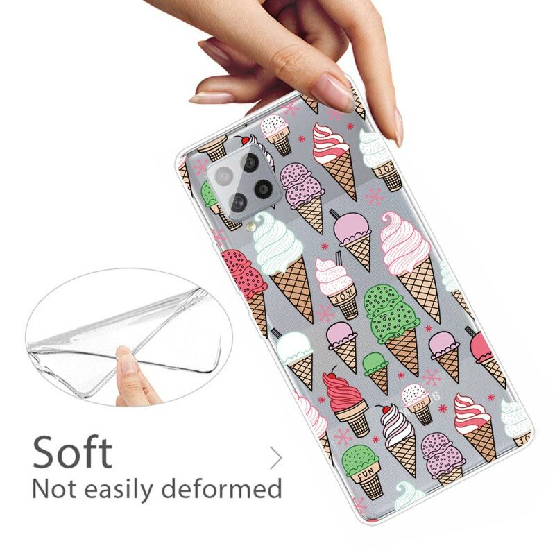 Cover Samsung Galaxy A42 5G Gelato Alla Crema
