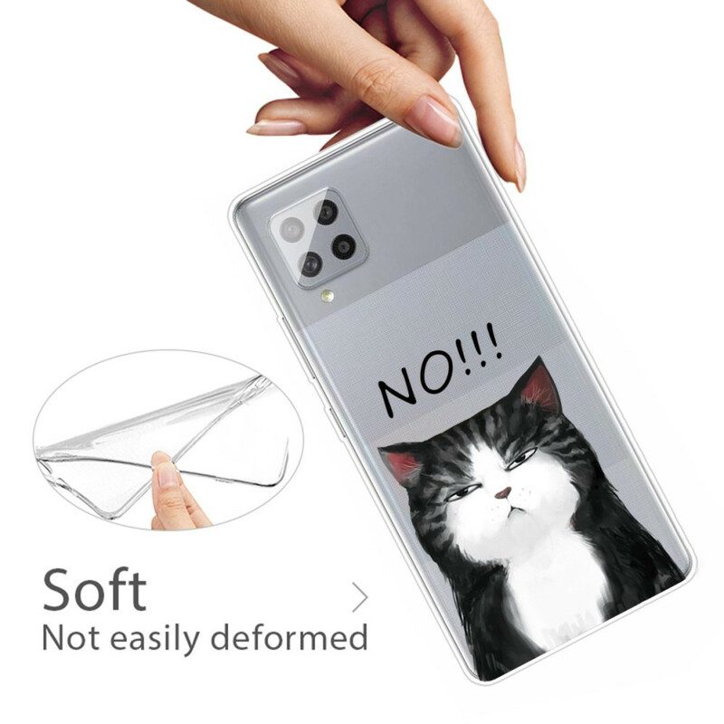 Cover Samsung Galaxy A42 5G Il Gatto Che Dice Di No
