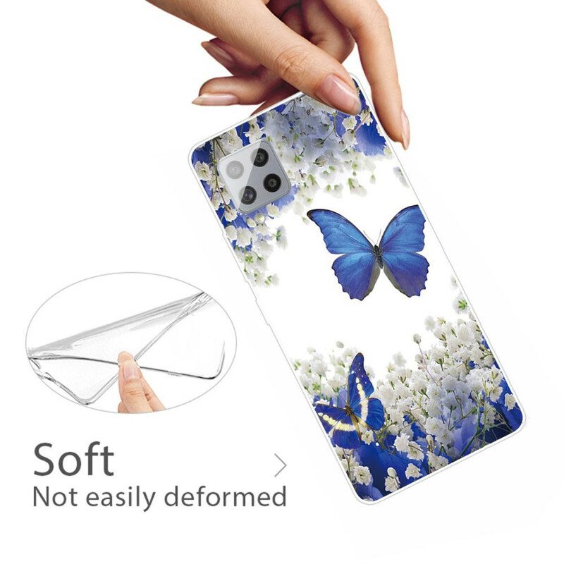 Cover Samsung Galaxy A42 5G Progettare Farfalle