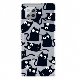 Cover Samsung Galaxy A42 5G Topi Neri