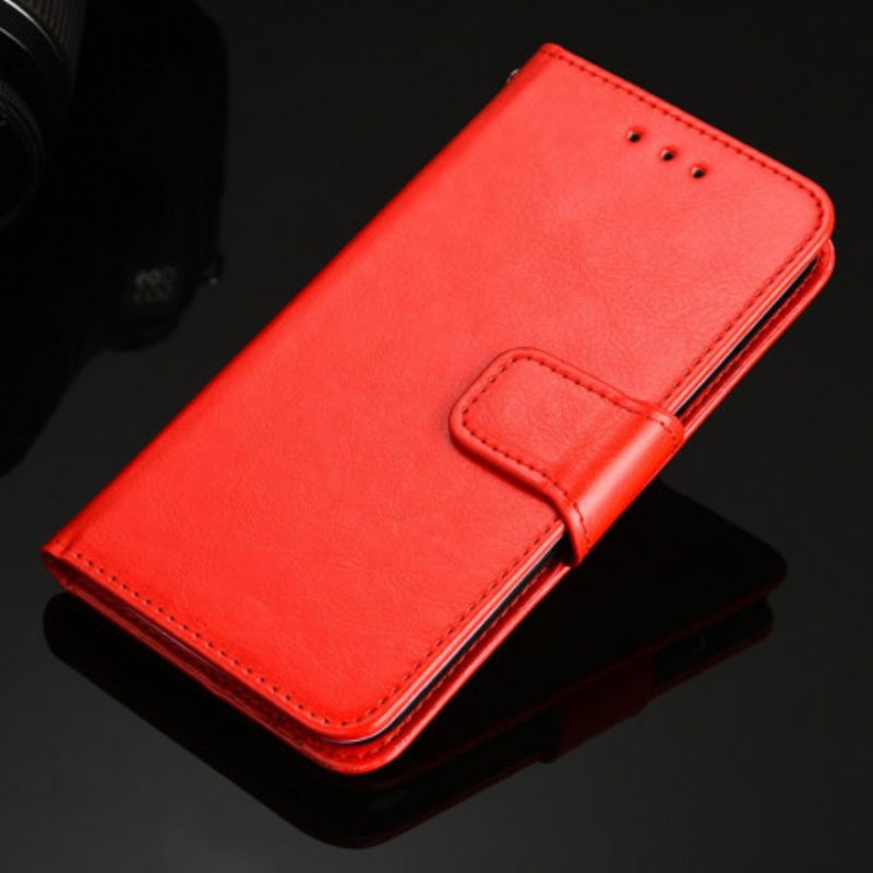 Custodia in pelle Samsung Galaxy A42 5G Ecopelle Smaltata