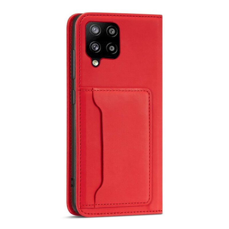 Folio Cover Samsung Galaxy A42 5G Custodia in pelle Supporto Per Portacarte