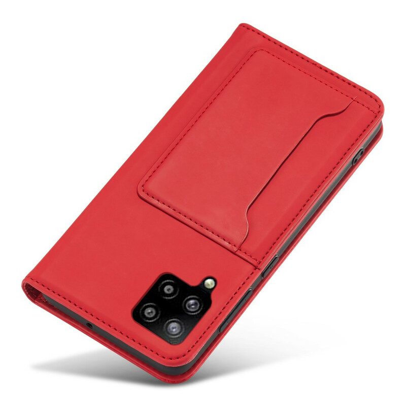 Folio Cover Samsung Galaxy A42 5G Custodia in pelle Supporto Per Portacarte