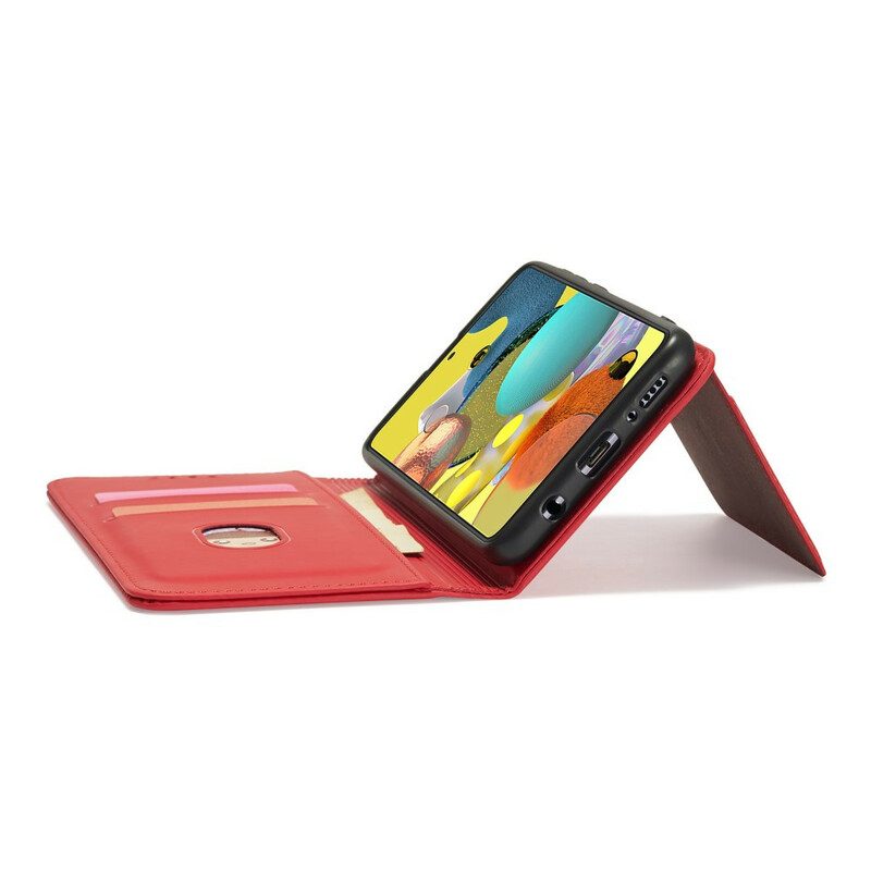 Folio Cover Samsung Galaxy A42 5G Custodia in pelle Supporto Per Portacarte