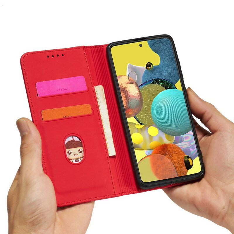Folio Cover Samsung Galaxy A42 5G Custodia in pelle Supporto Per Portacarte