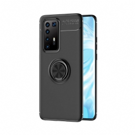 Cover Huawei P40 Pro Plus Anello Rotante