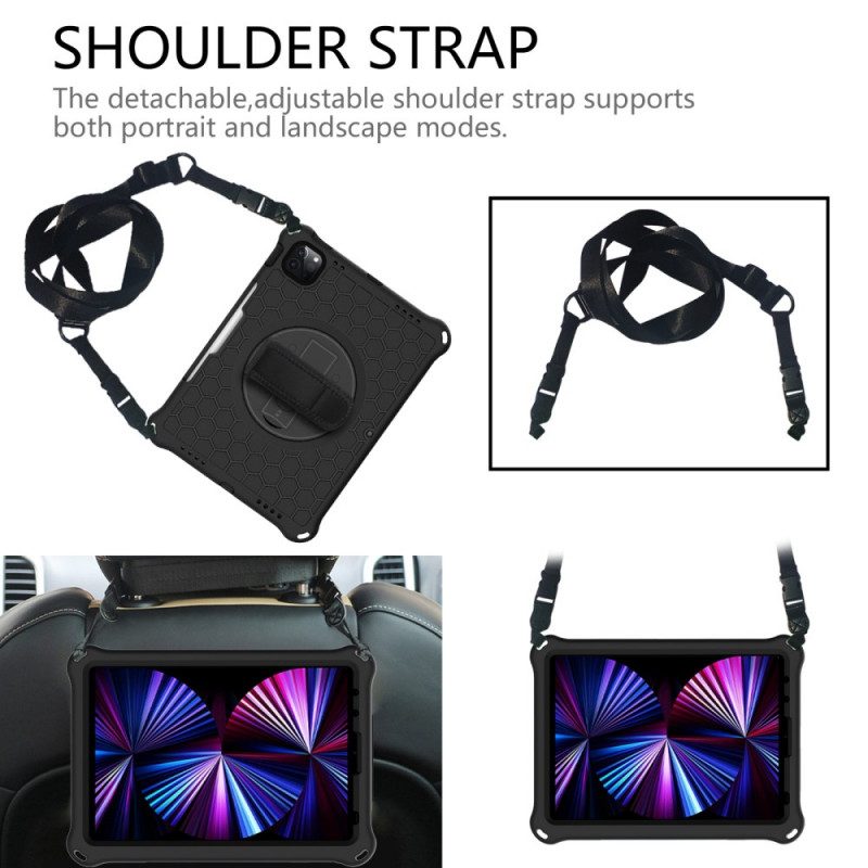 Cover iPad Pro 11" (2020) Tracolla E Supporto Per Tracolla In Eva