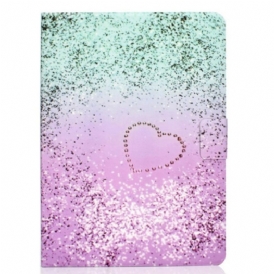 Custodia in pelle iPad Pro 11" (2020) Paillettes Lucide
