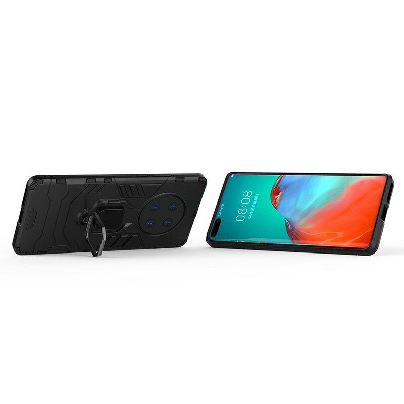 Cover Huawei Mate 40 Pro Anello Resistente