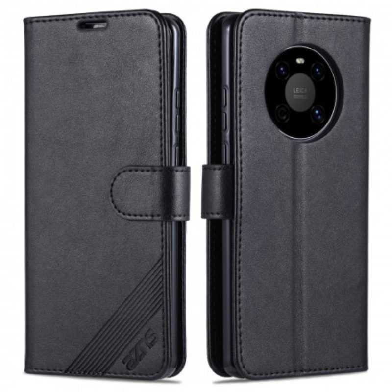 Custodia A Portafoglio Huawei Mate 40 Pro Azns Ecopelle