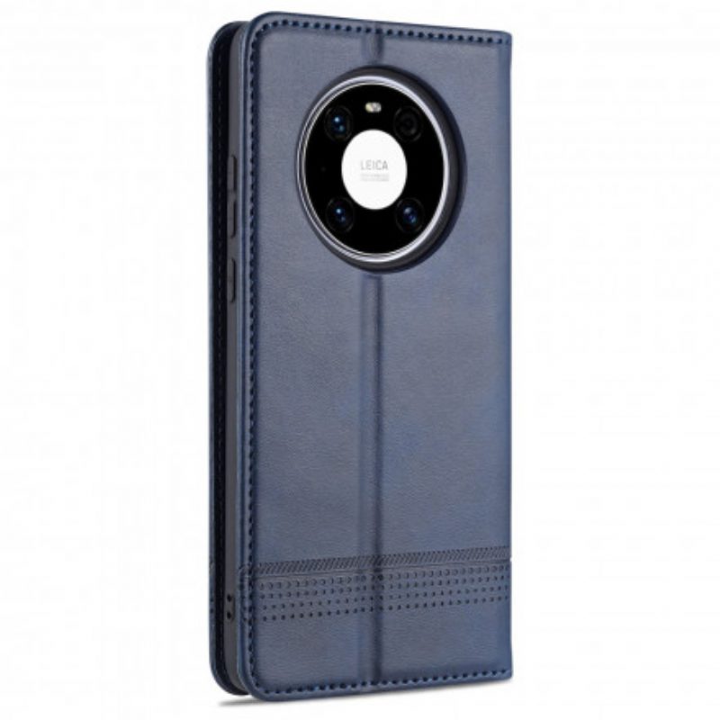 Folio Cover Huawei Mate 40 Pro Custodia in pelle Azns Ecopelle