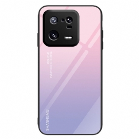 Cover Xiaomi 13 Pro Vetro Temperato Sfumato