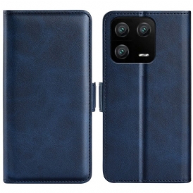Custodia A Portafoglio Xiaomi 13 Pro Doppia Chiusura