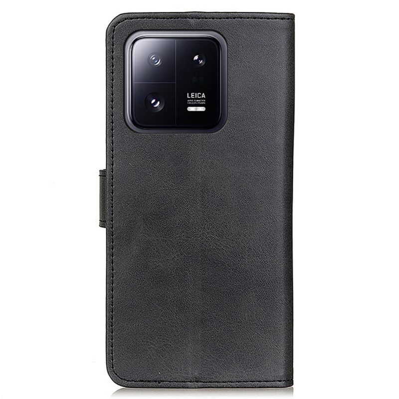 Custodia A Portafoglio Xiaomi 13 Pro Ecopelle Opaca