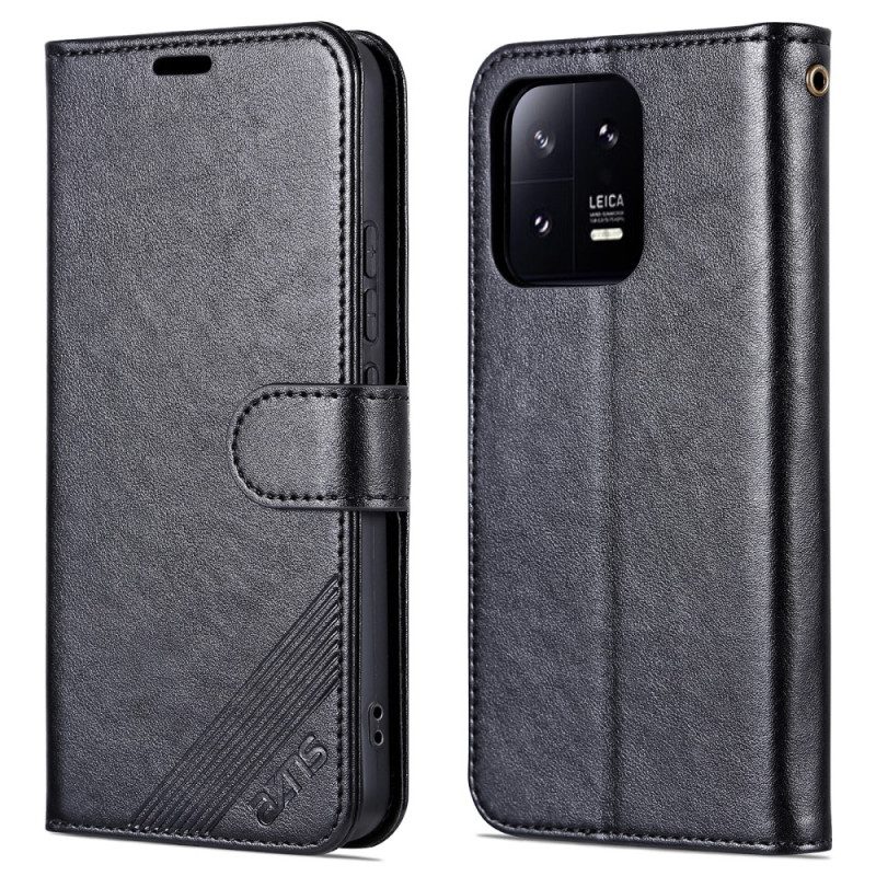 Custodia in pelle Xiaomi 13 Pro Azns Effetto Pelle