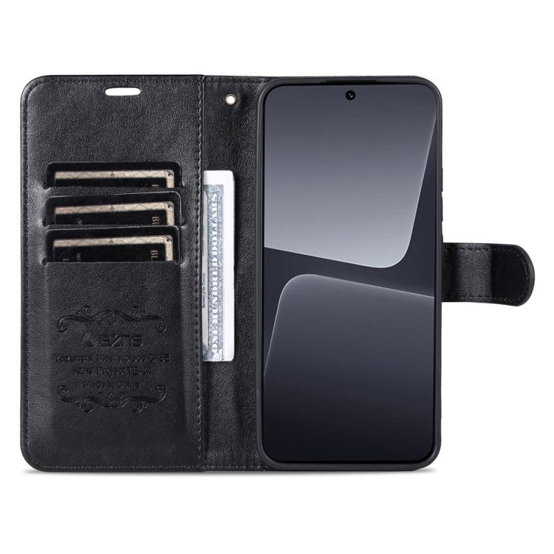 Custodia in pelle Xiaomi 13 Pro Azns Effetto Pelle