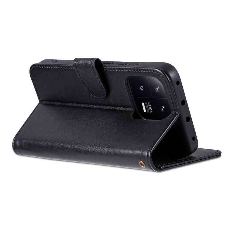 Custodia in pelle Xiaomi 13 Pro Azns Effetto Pelle