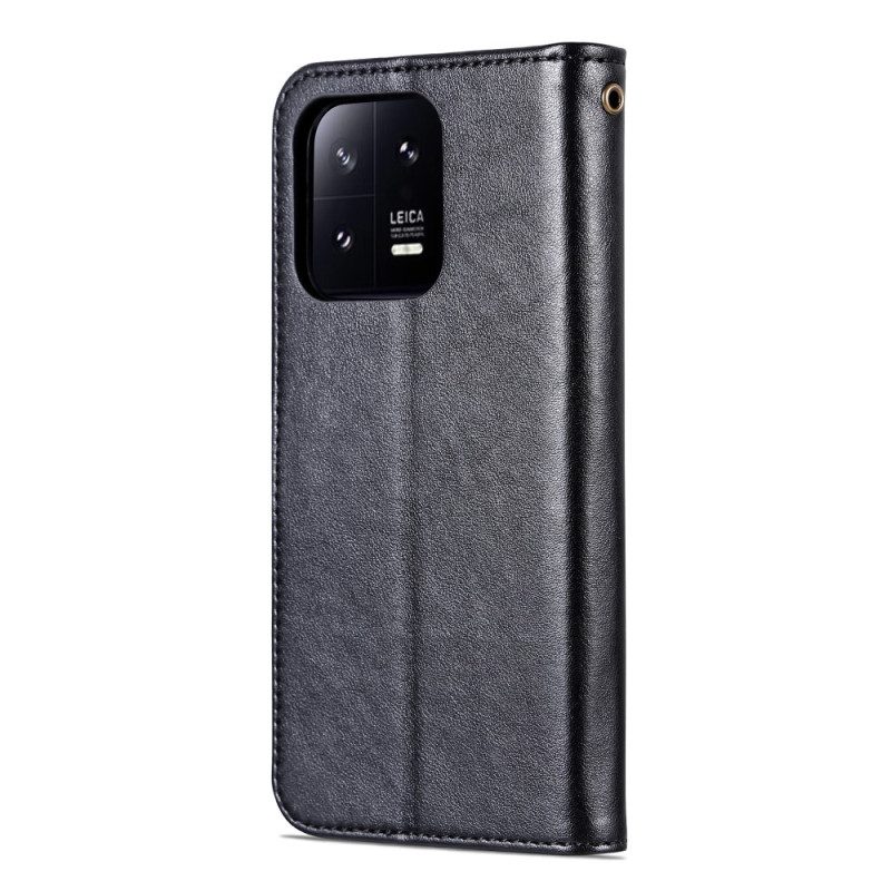 Custodia in pelle Xiaomi 13 Pro Azns Effetto Pelle