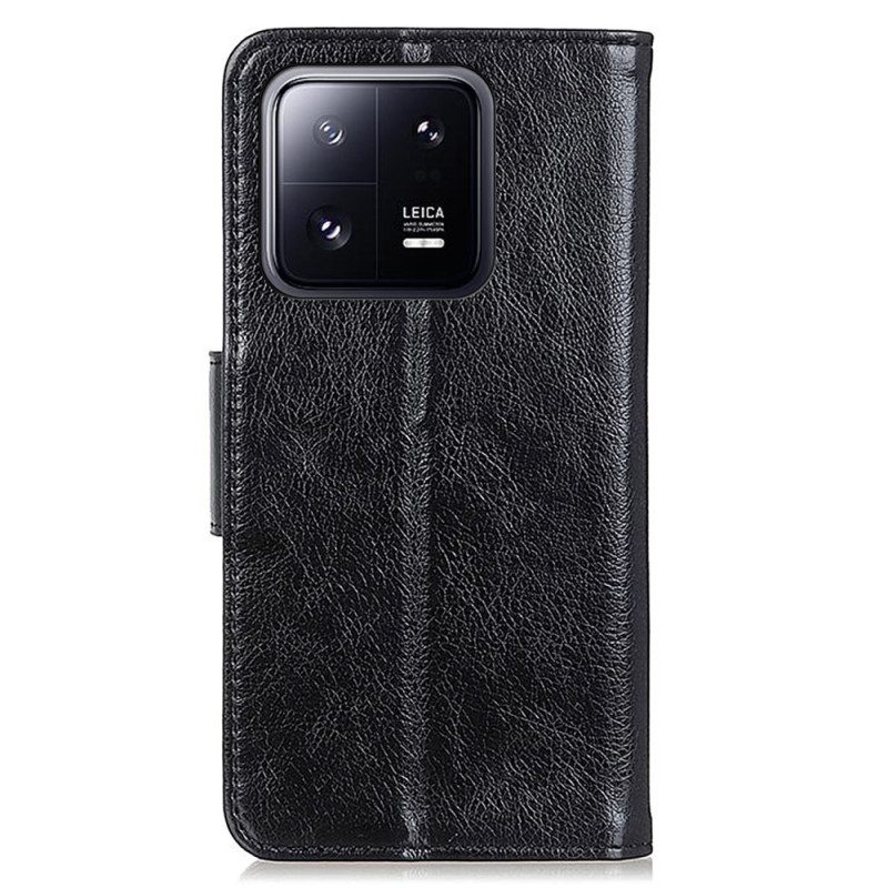 Custodia in pelle Xiaomi 13 Pro Crosta Di Nappa