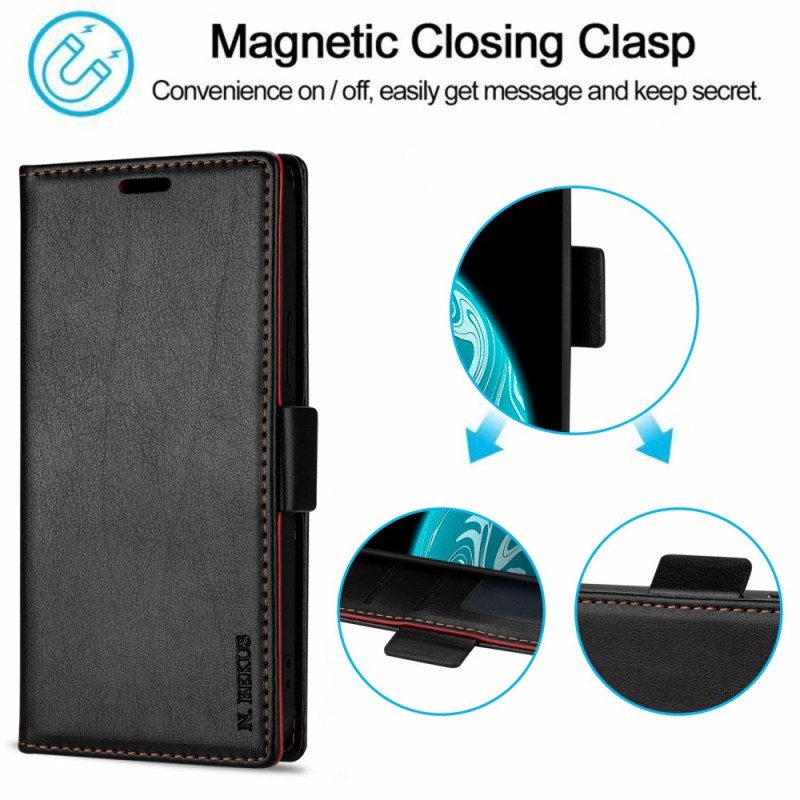 Custodia in pelle Xiaomi 13 Pro Ln.bekus Effetto Pelle