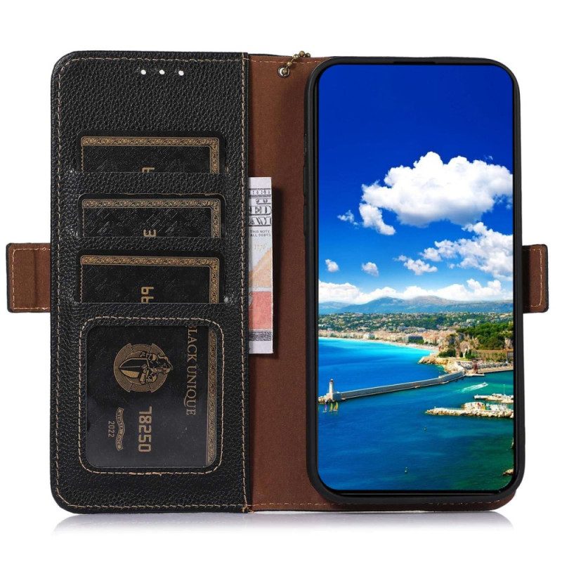 Custodia in pelle Xiaomi 13 Pro Protezione Rfid In Vera Pelle