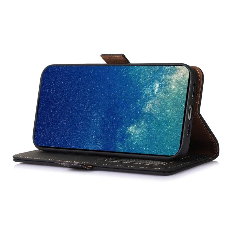 Custodia in pelle Xiaomi 13 Pro Protezione Rfid In Vera Pelle