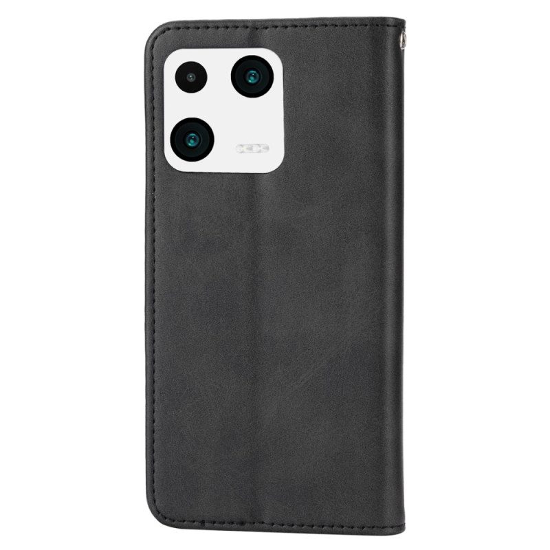 Folio Cover Xiaomi 13 Pro Custodia in pelle Modello In Pelle Stile 3d
