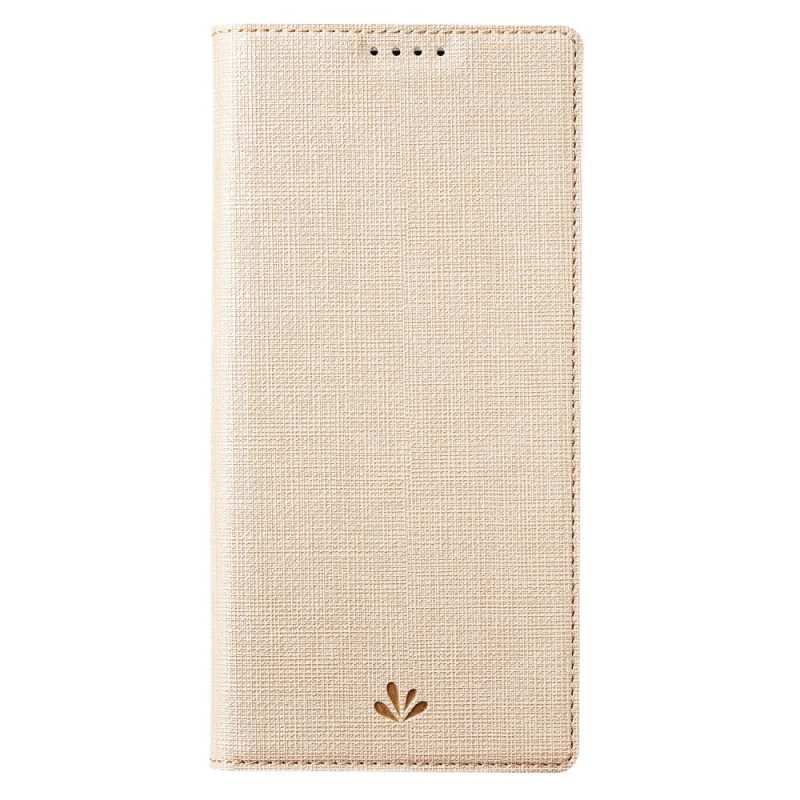 Folio Cover Xiaomi 13 Pro Custodia in pelle Struttura Del Tessuto Vili