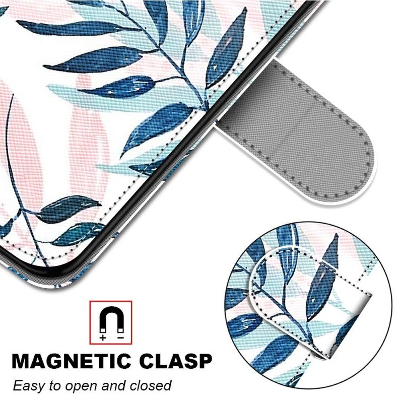 Folio Cover Xiaomi 13 Pro Grafica Con Cordino