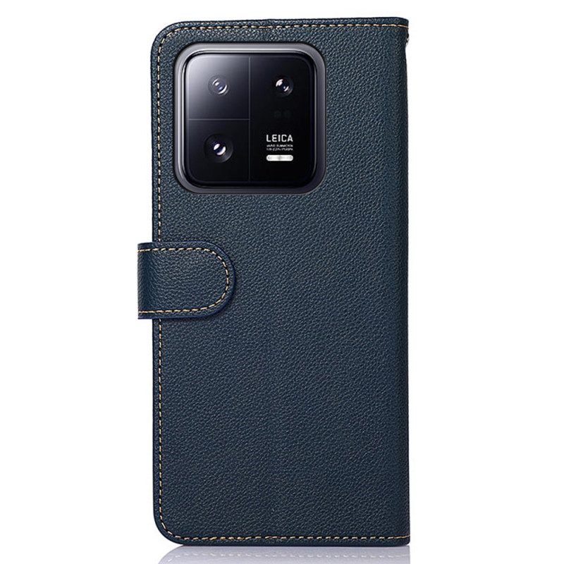 Folio Cover Xiaomi 13 Pro Lychee Style Rfid Khazneh